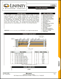 LX9501 Datasheet