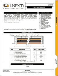 LX9507 Datasheet