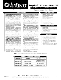 LXM1640-01 Datasheet
