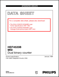 HEF4528BDB Datasheet