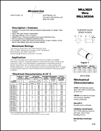 MLL3824A-1 Datasheet