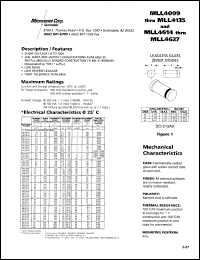 MLL4731A Datasheet