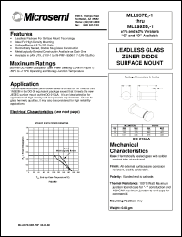 MLL962B-1 Datasheet