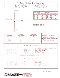 MS104 Datasheet