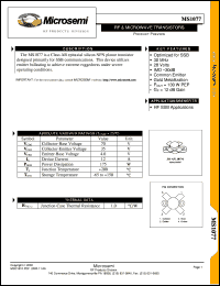 MS1077 Datasheet