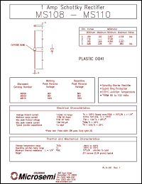 MS108 Datasheet