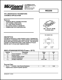 MS2208 Datasheet