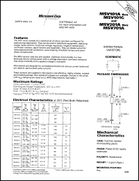 MSV401A Datasheet