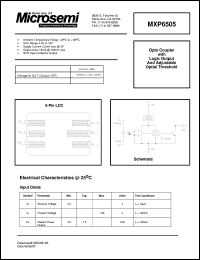 MXP6501-C Datasheet