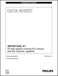 ABT22V10A/BLA Datasheet