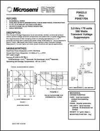 P5KE54 Datasheet