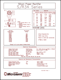 R3480 Datasheet