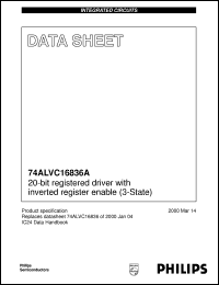 74ALVC16835DGG Datasheet