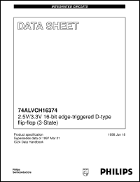 74ALVCH16373DL Datasheet