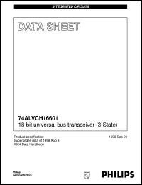 74ALVCH16601DGG Datasheet