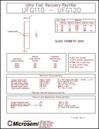 UFG115 Datasheet