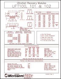 UFT10010 Datasheet