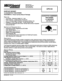UPS120 Datasheet