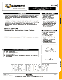 UPS540 Datasheet