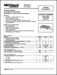 UPS840 Datasheet