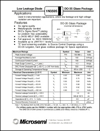 1N3595-1 Datasheet