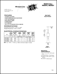 1N3611 Datasheet