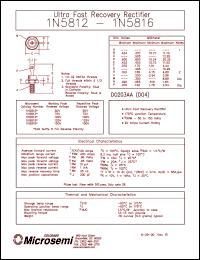 1N5816 Datasheet