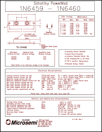 1N6459 Datasheet