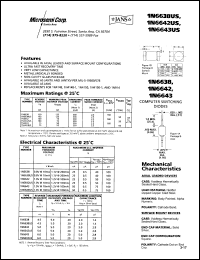 1N6643 Datasheet