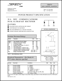 1N6674 Datasheet