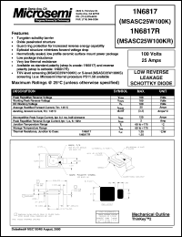 1N6817 Datasheet