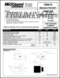 1N6819 Datasheet
