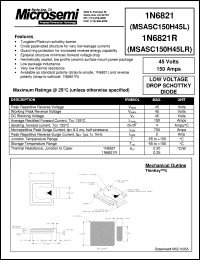 1N6821 Datasheet