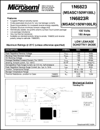 1N6823 Datasheet