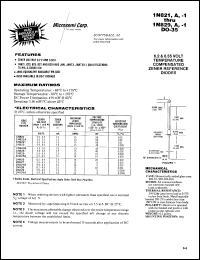 1N827 Datasheet