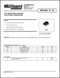 MRF3866R2 Datasheet