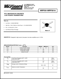 MRF5811LT1 Datasheet