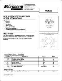 MS1226 Datasheet