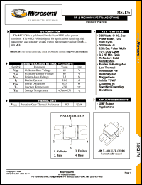 MS2176 Datasheet