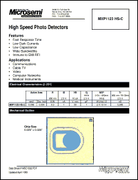 MXP1123HS-C Datasheet