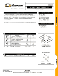 SD1420-01 Datasheet