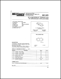 SD1483 Datasheet