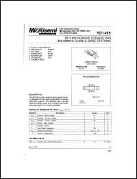 SD1495 Datasheet