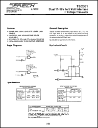 TC361AL/CL Datasheet