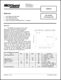 UM9552 Datasheet