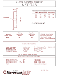 MSP345 Datasheet