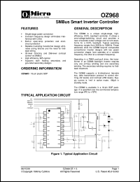OZ968G Datasheet