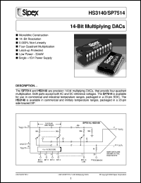 HS3140B-4/833 Datasheet