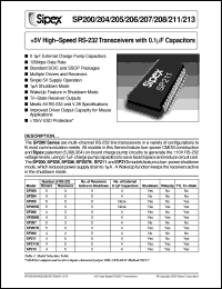 SP211EET Datasheet