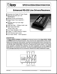 SP332CT Datasheet